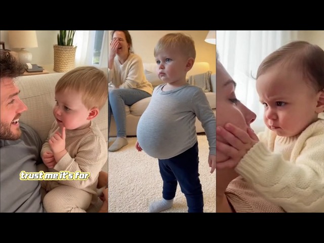 If You Laugh, You Lose! 🤣 Ultimate Funny Baby & Parents Compilation  |Impossible Challenge