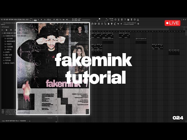 HOW TO MAKE beat for FAKEMINK | fl studio tutorial