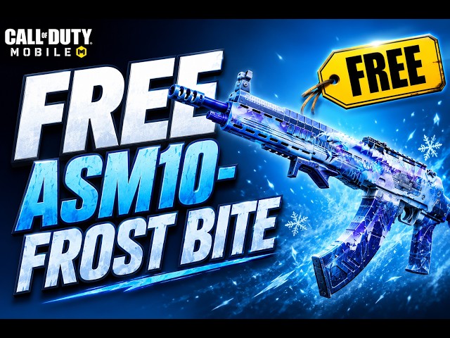 How to Unlock FREE ASM10 - Frost Bite 😳 Full Guide (COD Mobile)  #codmobile #codm #callofdutymobile