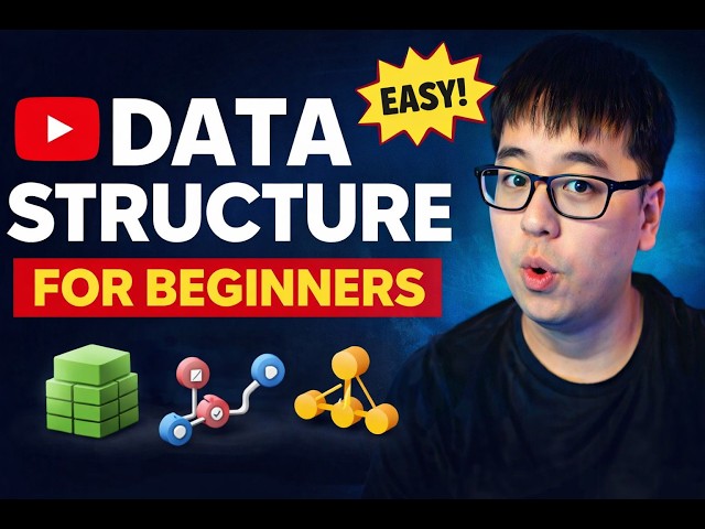 Data Structures for Beginners 💡 (Easy + Coding Explained)