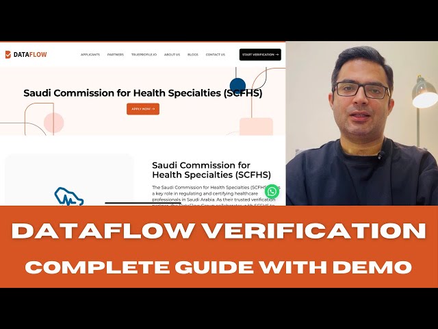 DataFlow Verification Process | Complete Guide with Demo | Saudi Arabia | Oman | Qatar | UAE | SCFHS