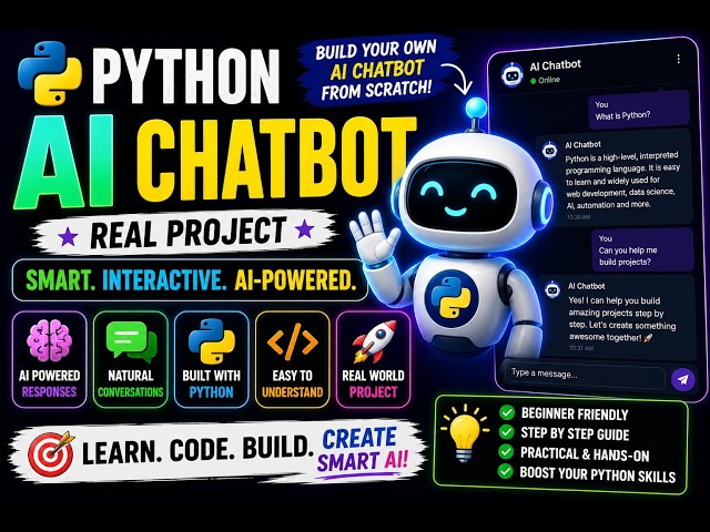 Build an AI Chatbot with Python | Real-World Python Project