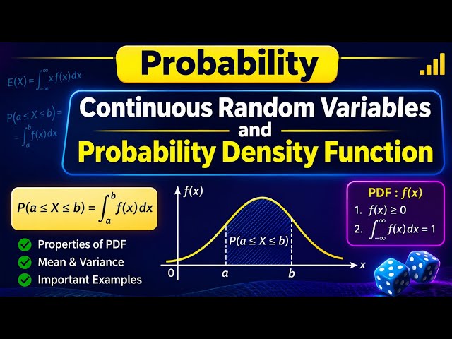 Continuous random variables| GATE | Geomatics| Engineering Mathematics| pdf 