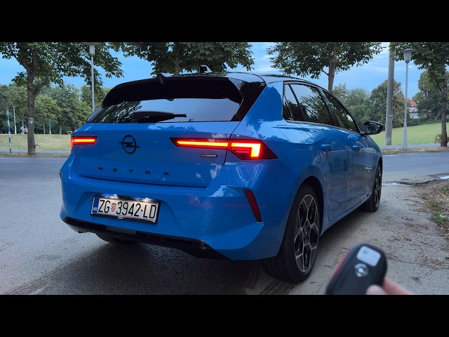 New OPEL ASTRA Hybrid 145 (FACELIFT) 2026 - EVENING POV test drive