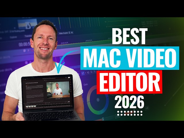 Best Video Editing Software for Mac 2026