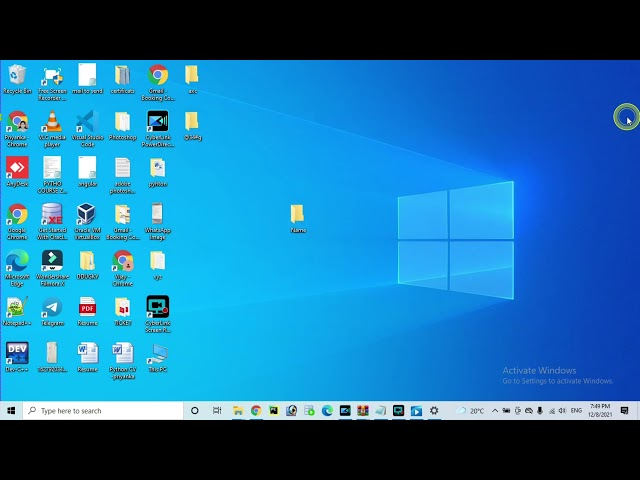 How to create folder in computer .