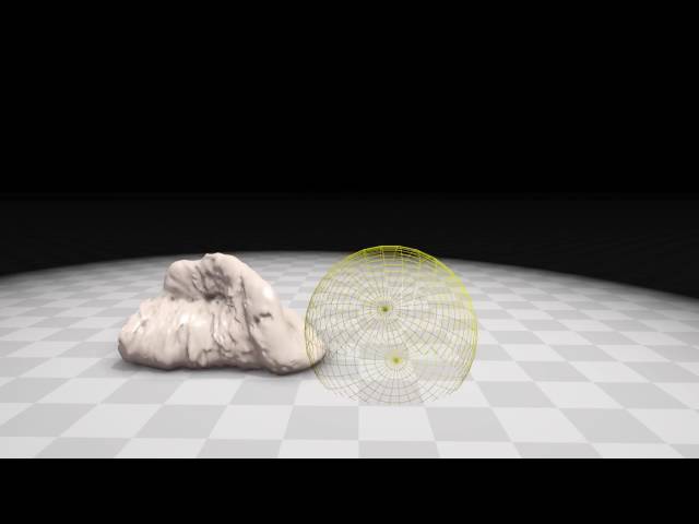 Real-time Simulation of Large Elasto-Plastic Deformation with Shape Matching