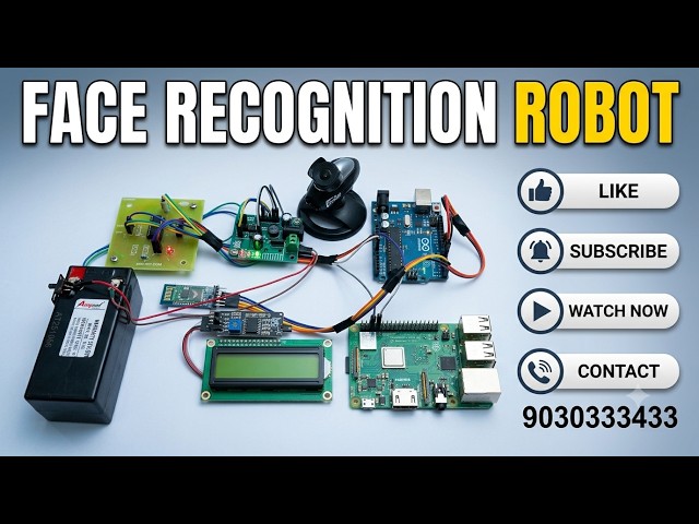 Face Recognition Robot 🤖 | Embedded Systems Final Year Major Project 2026 That Will Impress Everyone