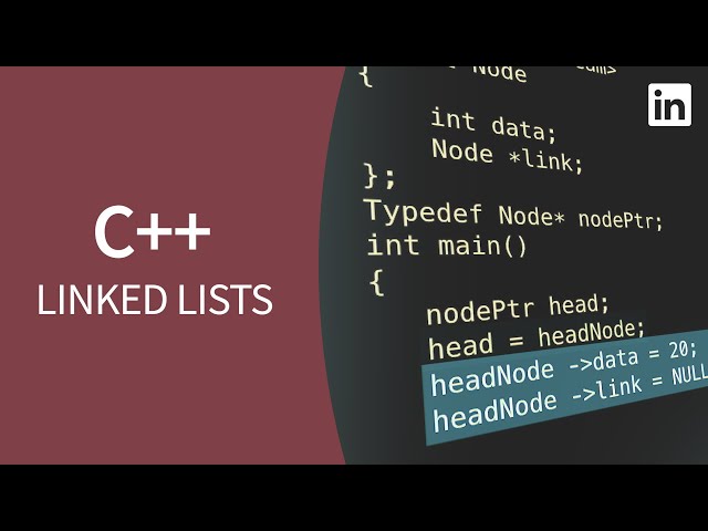 C++ Tutorial - LINKED LISTS