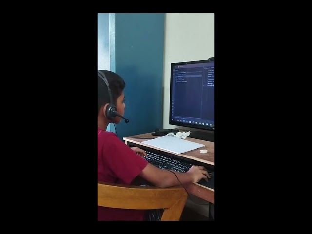 My first python class