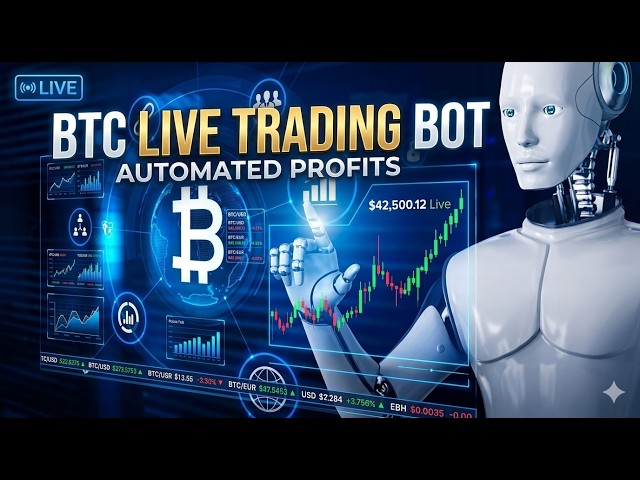 BTC Scalping Robot . Auto Trading with Live Buy/Sell Signals.