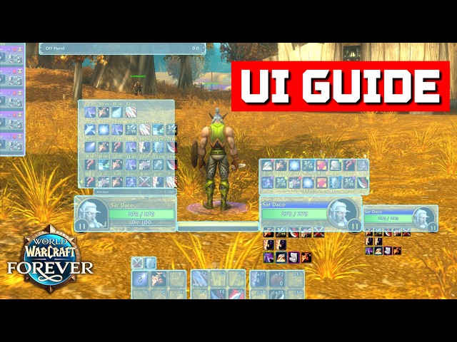 UI and Settings Guide | Wow Forever