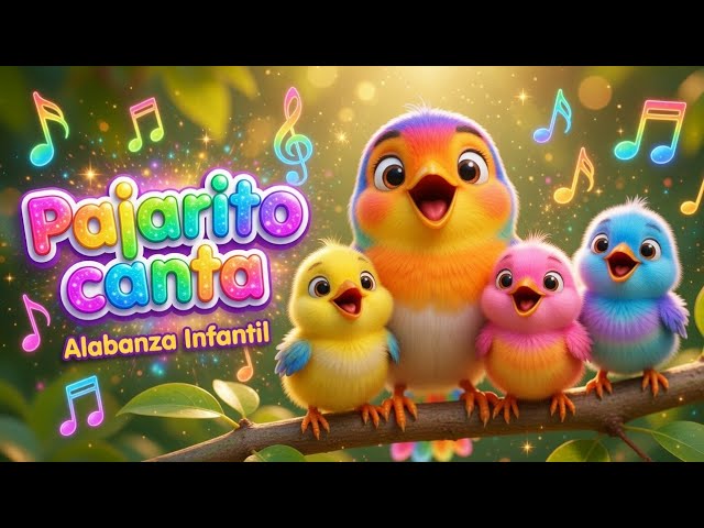 Pajarito Canta (Video Oficial) 🐦🎶 Canción Cristiana Infantil Animada
