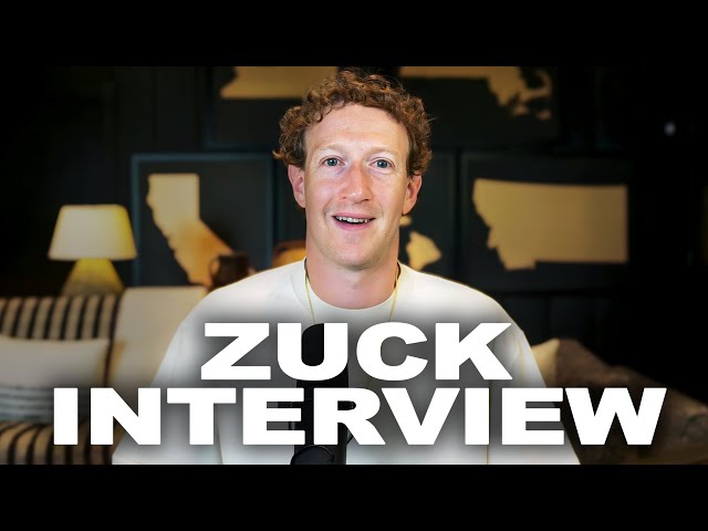 Mark Zuckerberg on Creators, AI Studio, Neural Wristbands, Holographic Smart Glasses, Picasso & More