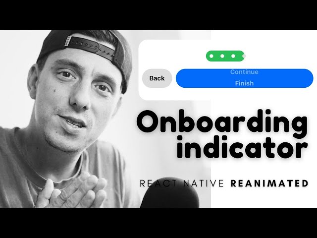 React Native Onboarding Pagination Indicator - Reanimated
