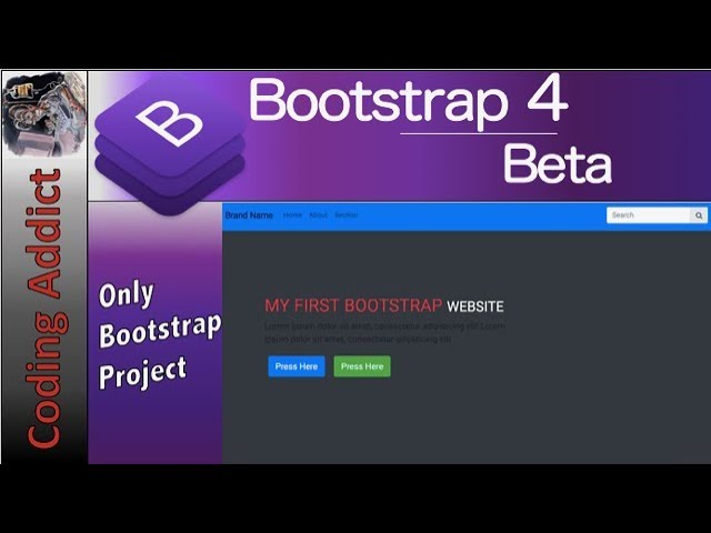 Bootstrap 4 Project - Bootstrap Exclusive Project Full Video