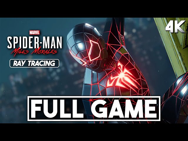 SPIDER-MAN MILES MORALES Ultimate Difficulty Walkthrough Full Game (4K 60FPS) - No Commentary