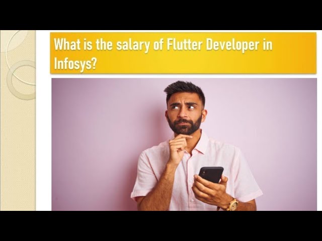 What is the salary of Flutter Developer in Infosys | Infosys me Flutter developer ki salary?
