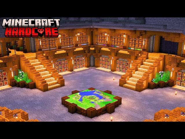 Setting up the ULTIMATE Sorting System in REAL Hardcore Minecraft