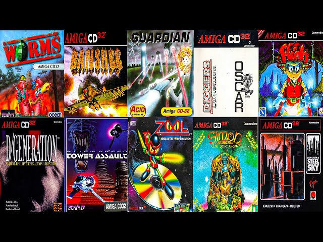 Top 10 Best AMIGA CD32 Games of all Time (Best Amiga Cd Games)