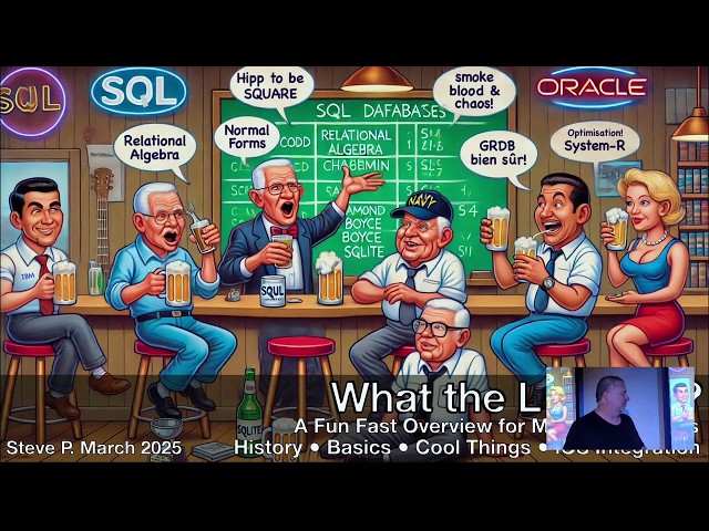 Steve Prior - What the L is SQL? — A Fun Fast Overview for Mobile Engineers (2025)