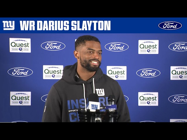 Darius Slayton: ‘There’s a lot of really good football players in our room’ | New York Giants