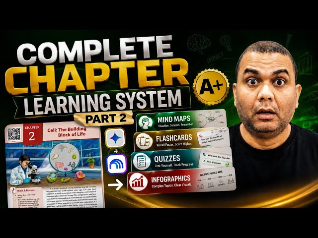 Build a Complete Chapter Learning System Using AI | Part 2 | 507