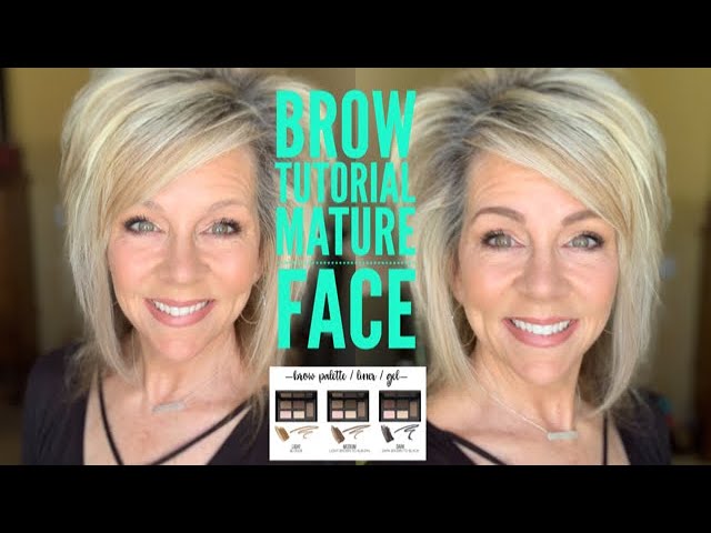 Easy Brow Tutorial For Mature Sparse Brows