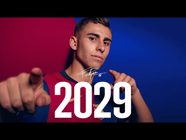 FERMÍN RENEWS HIS CONTRACT UNTIL 2️⃣0️⃣2️⃣9️⃣  📝 | FC Barcelona 🔵🔴