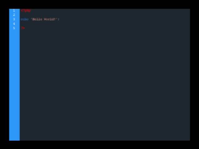 Basics of PHP - Echo Function (Hello World)