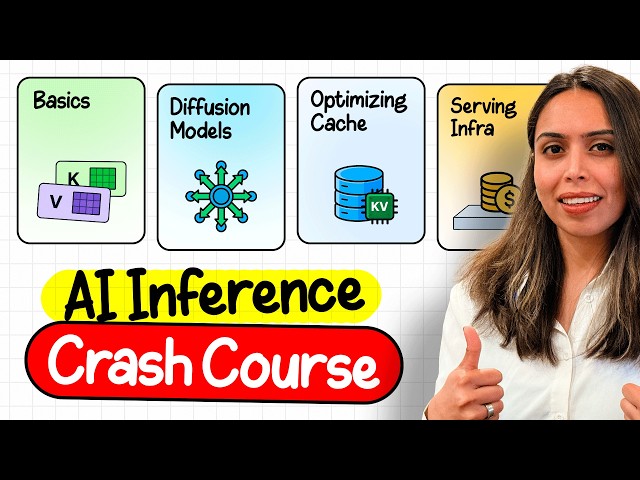 Master AI Inference In 20 Minutes | Crash Course | Caching, GPUs, Diffusion Models