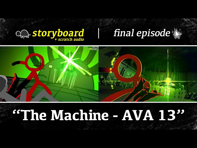 skim's storyboards for "The Machine - Animator vs. Animation 13"