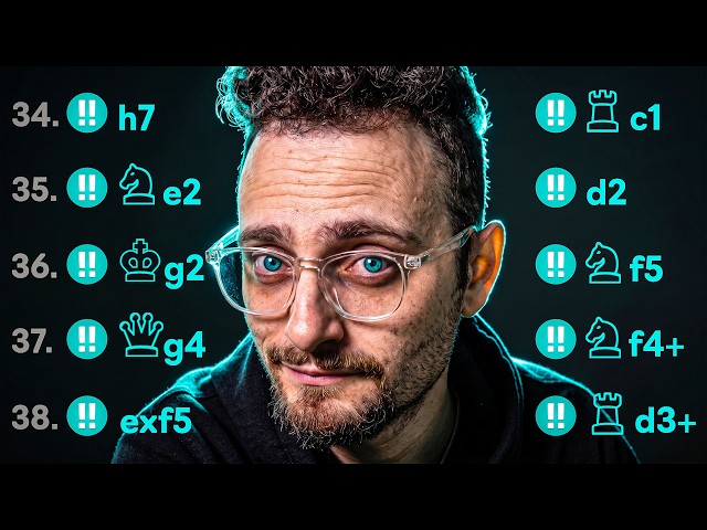60 BRILLIANT MOVES IN 1 GAME