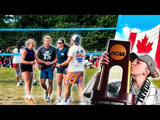 4 Pros Play Biggest Amateur Volleyball Tournament in Canada 
