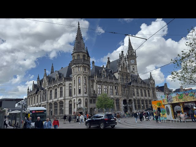 Walking Tour Ghent , Belgium (360)