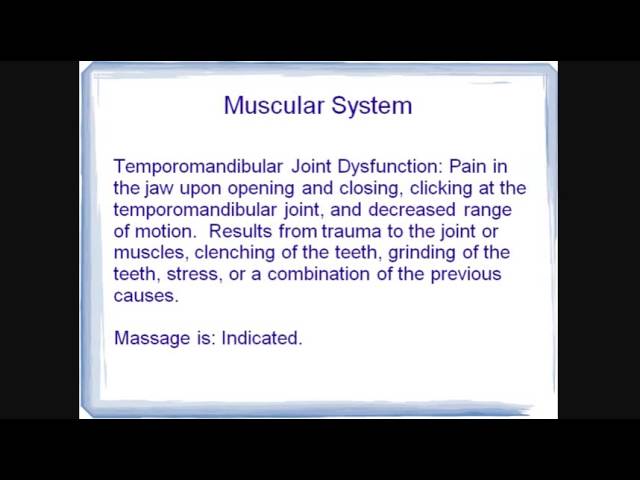 Massage Test Prep - Pathology