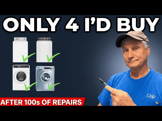 I've Repaired Hundreds of Washers — These Are the Only 4 I'd Actually Buy