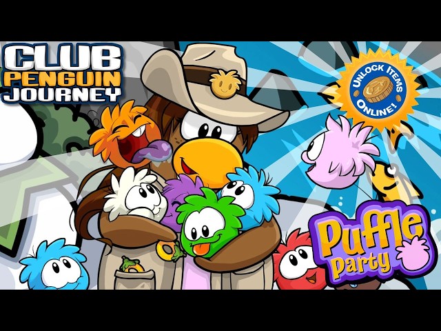 NEW CHEESY CODE! 🧀 PUFFLE PARTY 2026 | Club Penguin Journey