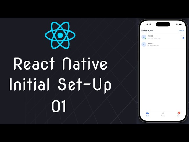Initial App Set-Up - 02 Real Time Chat App in React Native