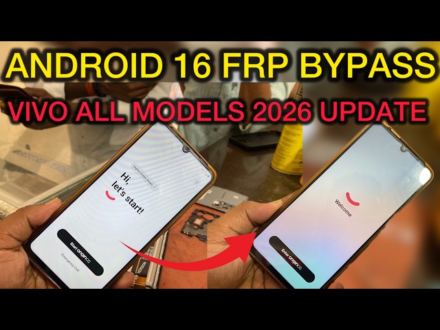 Vivo Android 16 FRP bypass latest update 2026 without PC | New Method 2026