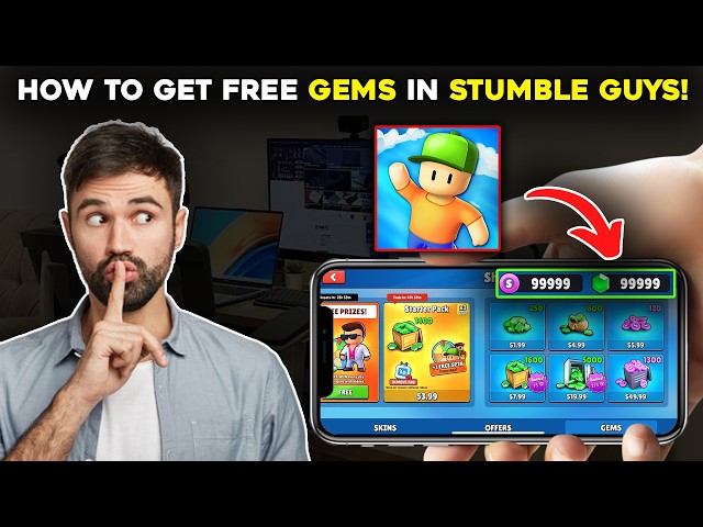 Stumble Guys Hack 2026 / How I Get Unlimited Gems & Coins FREE in Stumble Guys Hack (tutorial)