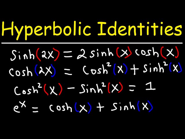 Hyperbolic Trig Identities