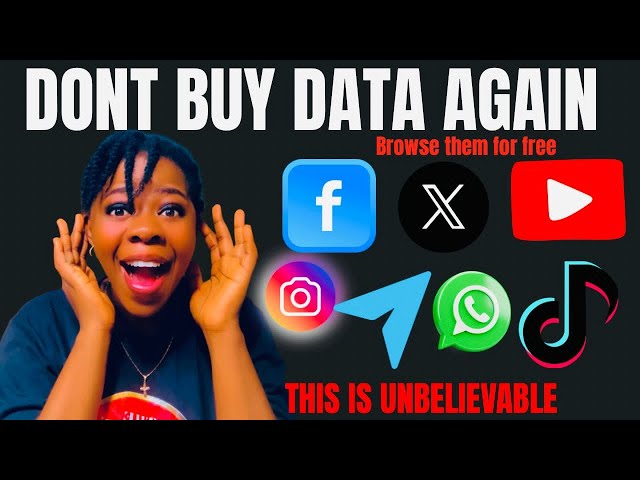 Free Internet Data Browsing for Everyone in 2025 |Access YouTube, Whatsapp, Instagram,& More