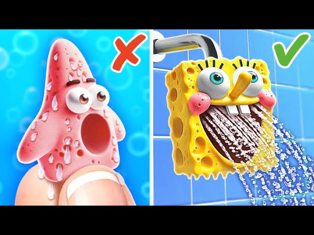 ¡Ayuda a Bob Esponja! Cómo hacer pecera de Fondo de Bikini 🧽 *Mini acuario DIY*