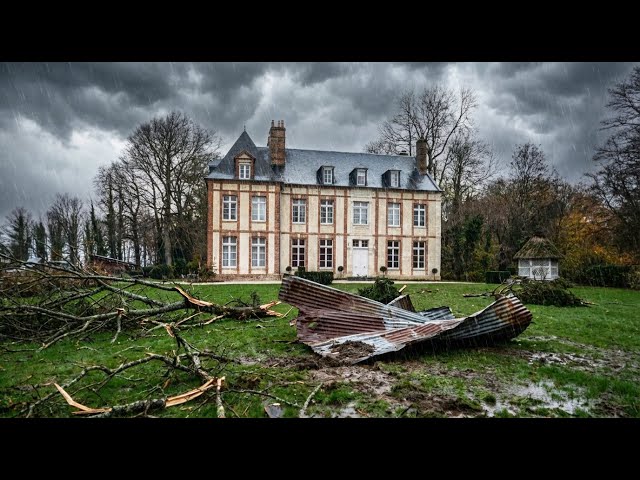 Hit By Storm Goretti