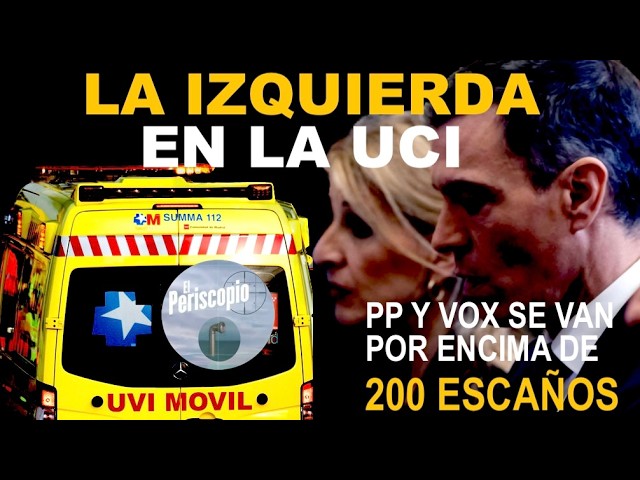 🔥LA IZQUIERDA, EN LA UCI🔥PP Y VOX VUELVEN A SUPERAR LOS 200 ESCAÑOS GRACIAS AL DESPEGUE DE ABASCAL🔥