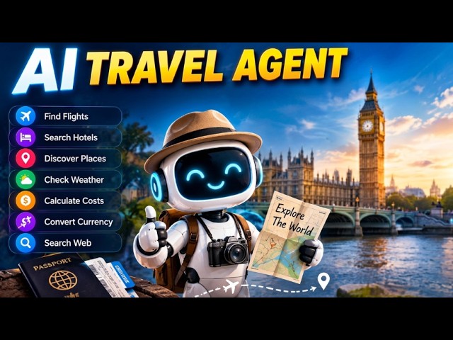 I Built an AI Travel Agent with Python | Real AI Agent Project + Live Demo