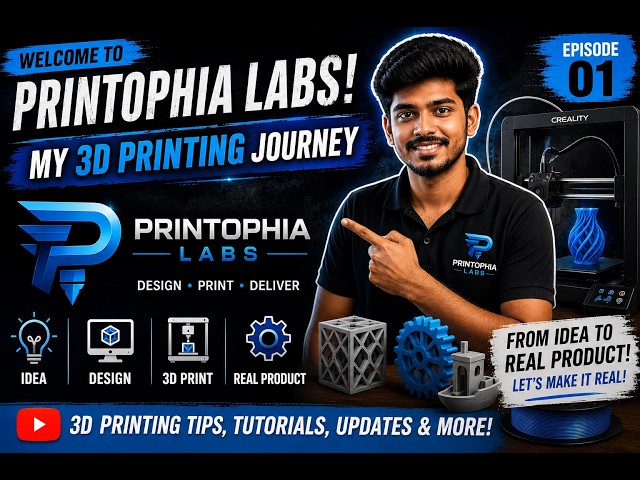 Welcome to Printophia Labs | My 3D Printing Journey Begins