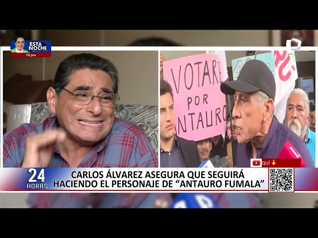 Antauro Humala threatens to sue Carlos Álvarez for parody