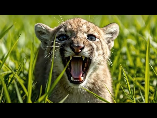 Brave Heroes Save Mother Mountain Lion from Giant Python’s Terrifying Attack 🐍